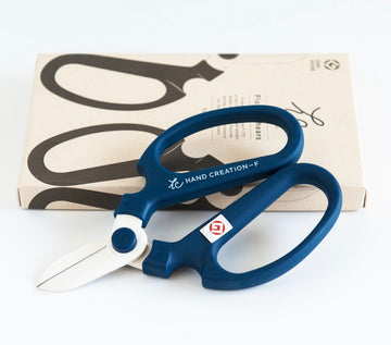 Sakagen Flower Scissors Blue
