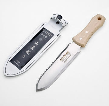 HORI HORI standart Japanese Stainless Steel + Leather Case