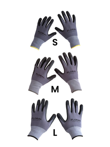 Nitrile Garden Work Gloves