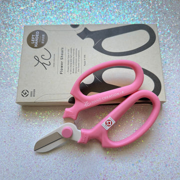Lefty's Flower Scissors Hand Creation F-170 Pink/Left Handed Florist Scissors Sakagen flower scissors left-handed