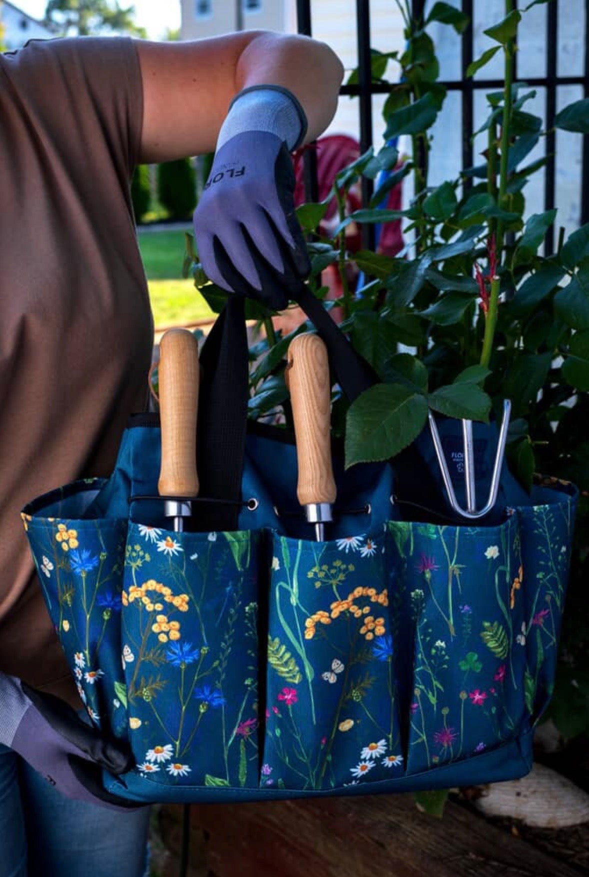 Gardening Tool Bag with 8 pockets